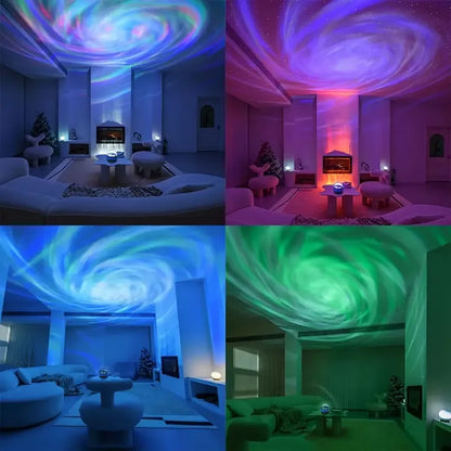 LED Projector Light Colorful Galaxy Sky Projector Light