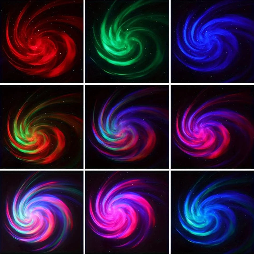 LED Projector Light Colorful Galaxy Sky Projector Light