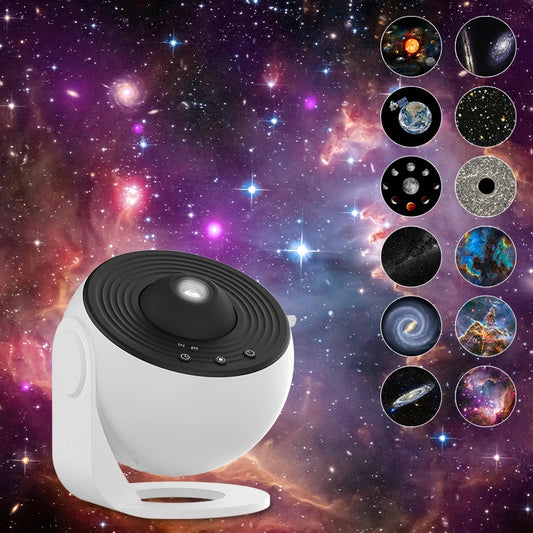 Night Light Galaxy Projector Starry Sky Projector 360° Rotating Planetarium Lamp For Kids