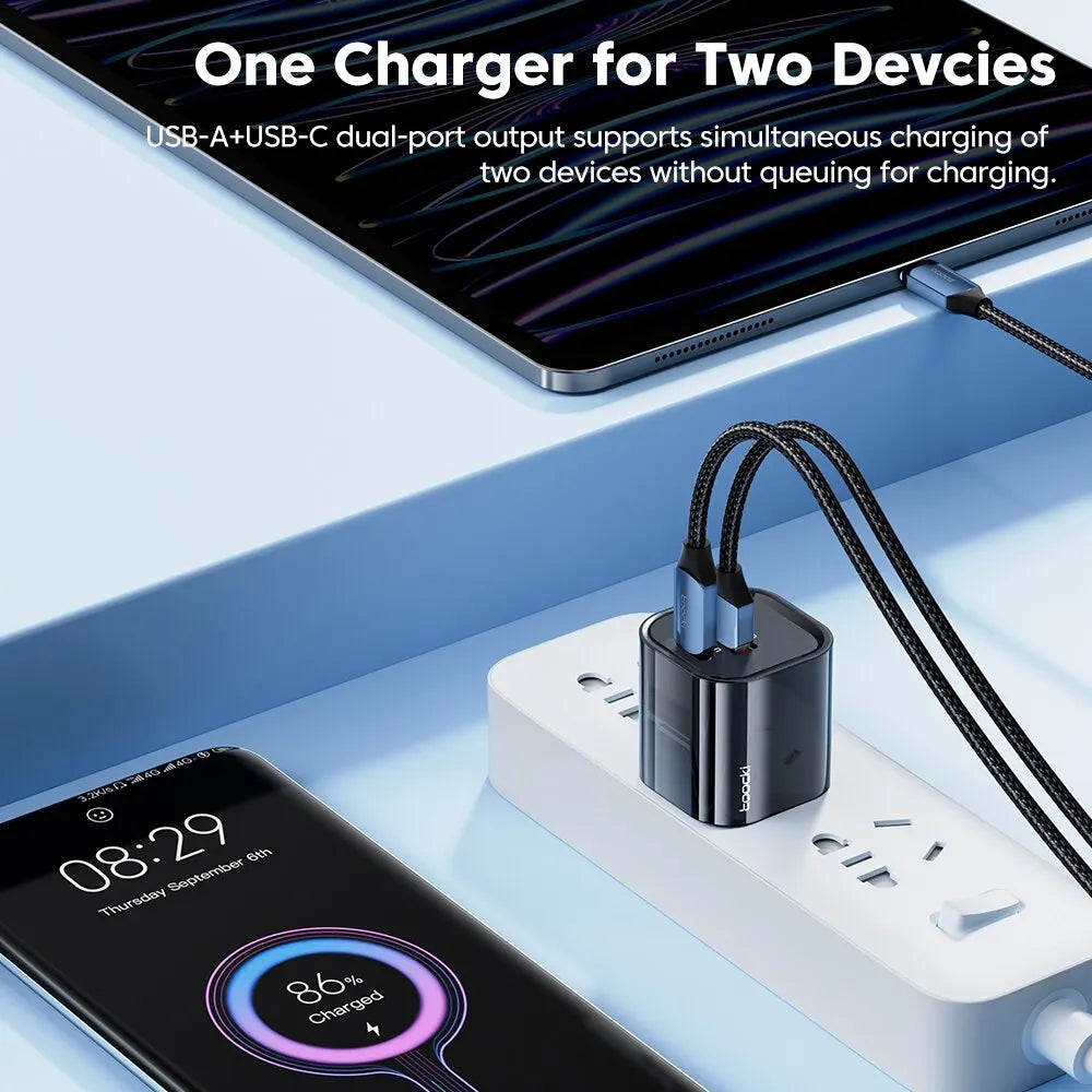 Type C Charger Portable High-Speed Charger for iPhone & Andriod