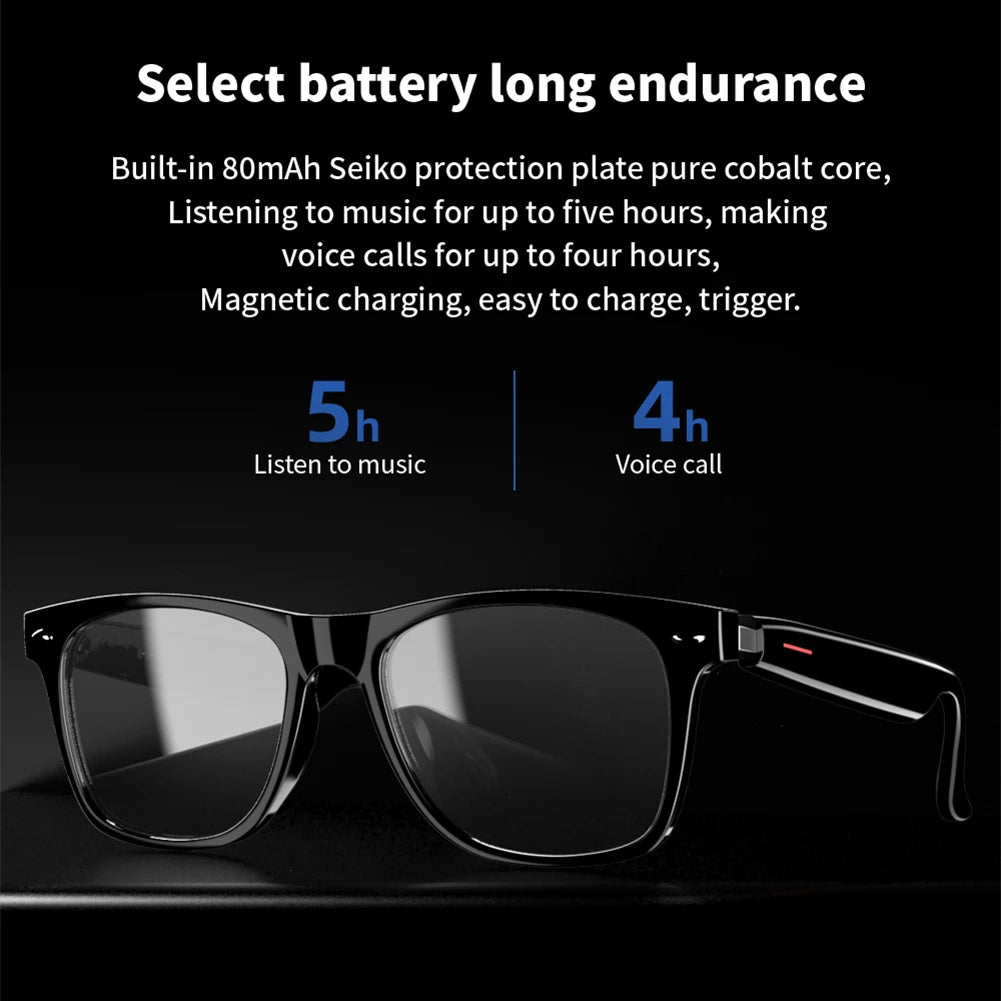 Wireless Bluetooth-compatible 5.0 Hands-free Calling Music Eyeglasses