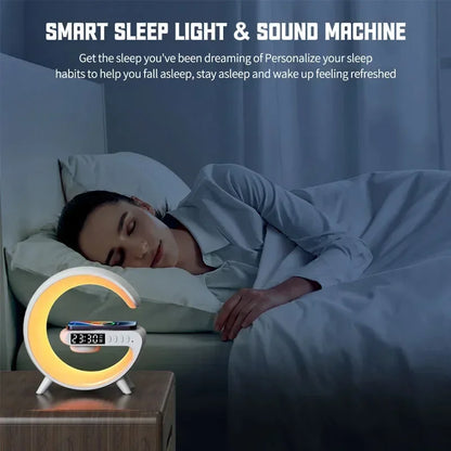 Multifunction Night Light 15W Fast Charging Station for iPhone & Android