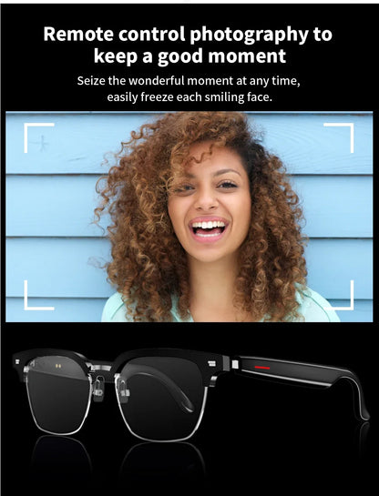 Wireless Bluetooth-compatible 5.0 Smart Sunglasses