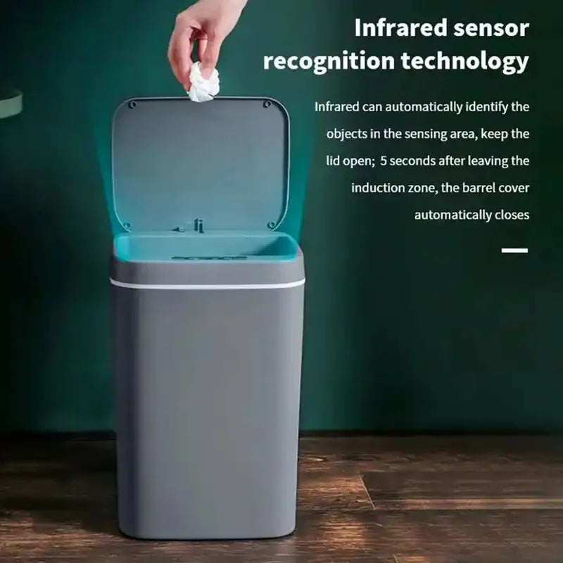 16L Automatic Sensor Electric Touchless Smart Bin