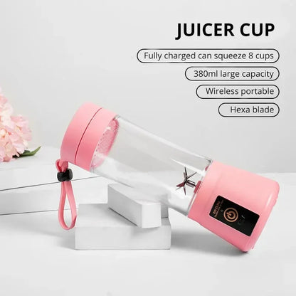 Portable Electric Mini 6 Blades Juicer Cup