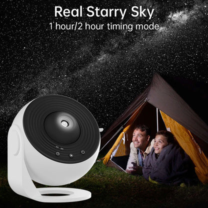 Night Light Galaxy Projector Starry Sky Projector 360° Rotating Planetarium Lamp For Kids