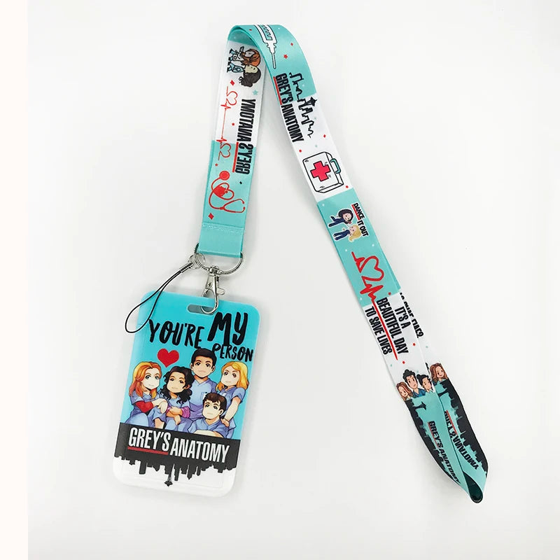 Grey's Anatomy Neck ID Card Lanyard