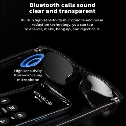 Wireless Bluetooth-compatible 5.0 Smart Sunglasses