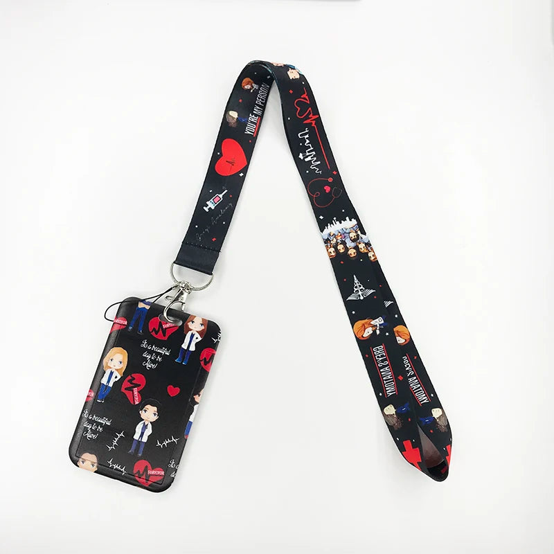 Grey's Anatomy Neck ID Card Lanyard