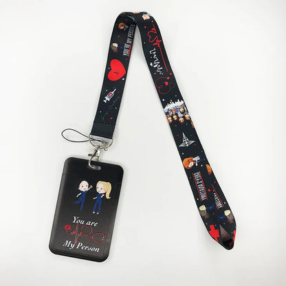 Grey's Anatomy Neck ID Card Lanyard