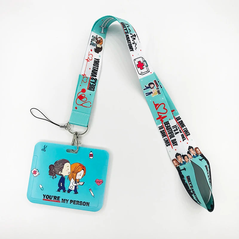 Grey's Anatomy Neck ID Card Lanyard