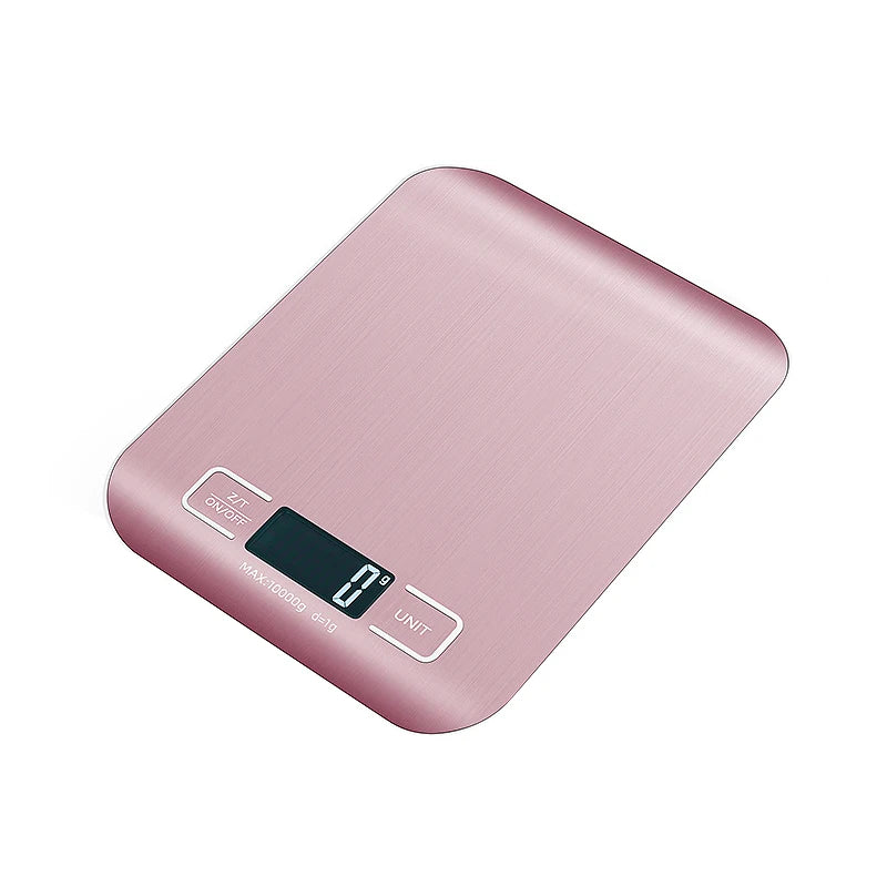 5kg/10kg Rechargeable LCD Display Stainless Steel Electronic Scale