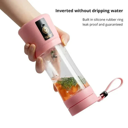 Portable Electric Mini 6 Blades Juicer Cup