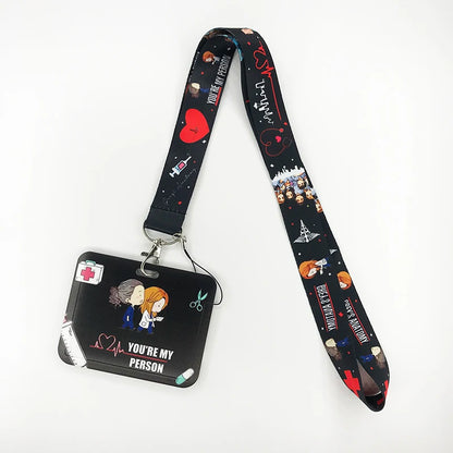 Grey's Anatomy Neck ID Card Lanyard