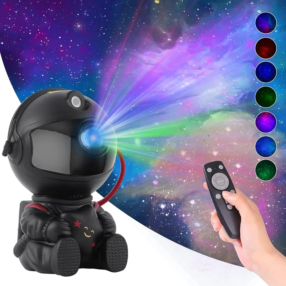 Astronaut Space Projector Starry Nebula Ceiling LED Lamp for Bedroom