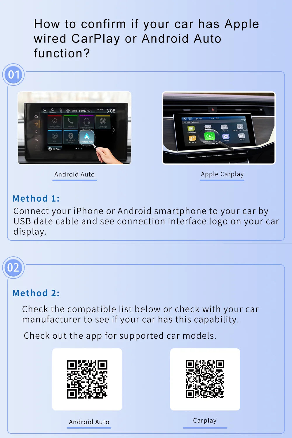 Wireless CarPlay Android Auto Wireless Adapter Smart Mini Universal Box