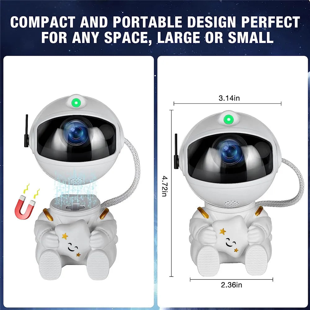 Astronaut Space Projector Starry Nebula Ceiling LED Lamp for Bedroom